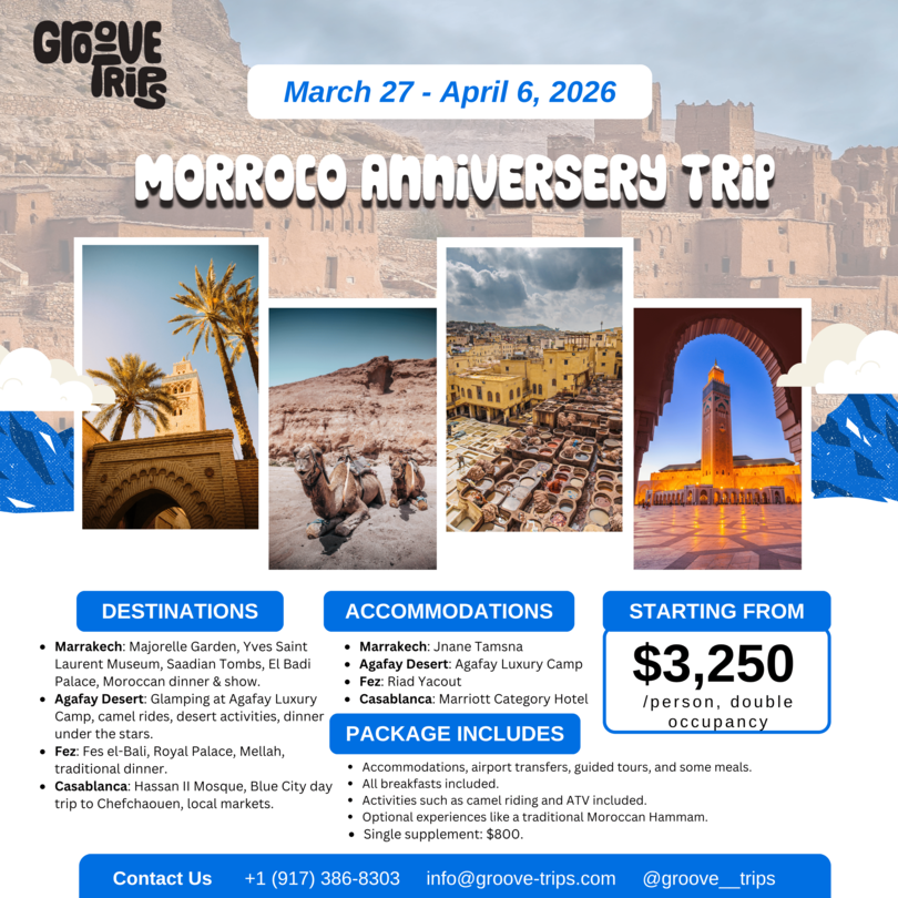 Morocco Anniversary Trip